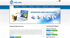 Desktop Screenshot of pcrecoverytools.com