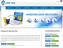 Tablet Screenshot of pcrecoverytools.com